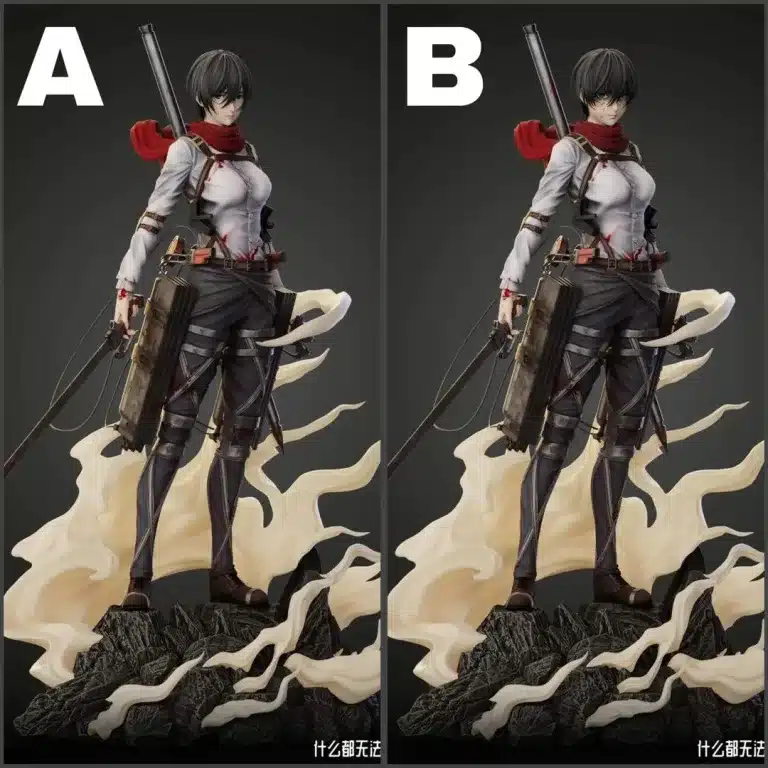 Attack On Titan Light Team Studio Mikasa Ackerman Resin Statue 1