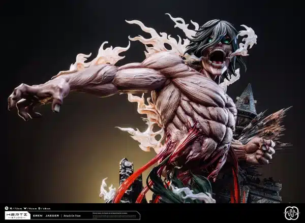 Attack on Titan Hertz Studio Eren Jaeger Resin Statue 1 1