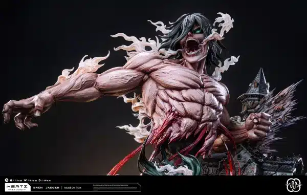 Attack on Titan Hertz Studio Eren Jaeger Resin Statue 2 1