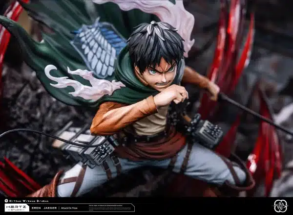 Attack on Titan Hertz Studio Eren Jaeger Resin Statue 3 1