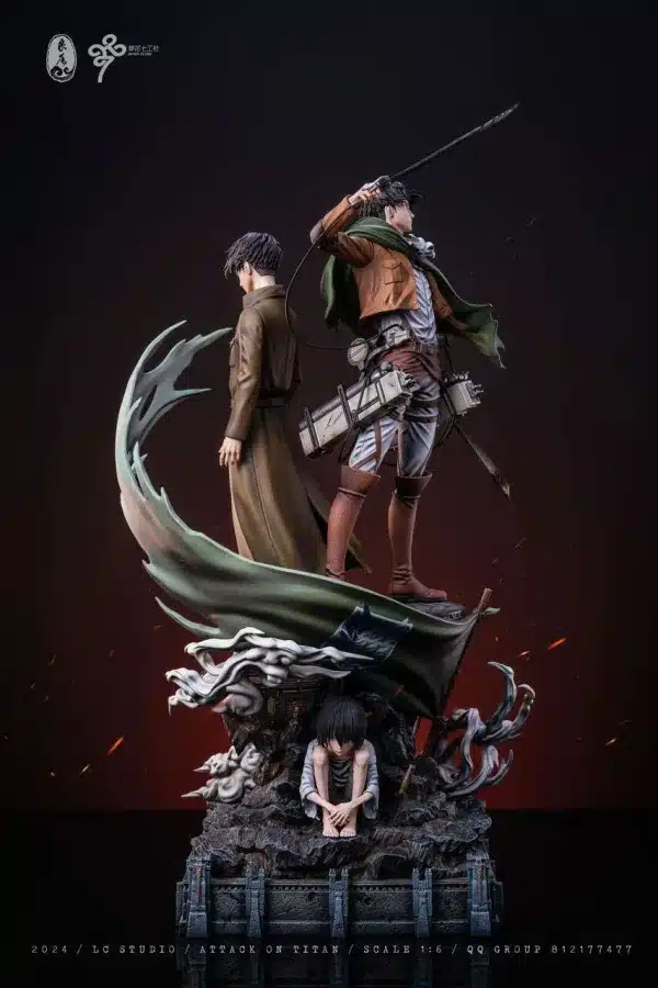 Attack on Titan LC Studio Levi Resin Statue 1 jpg