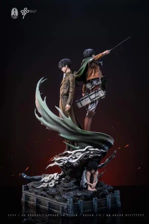 Attack on Titan LC Studio Levi Resin Statue 2 jpg