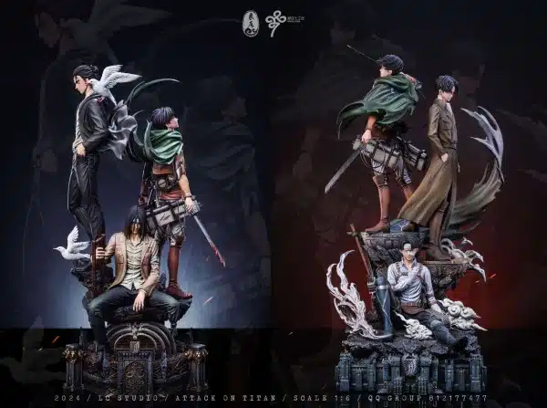 Attack on Titan LC Studio Levi Resin Statue 8 jpg