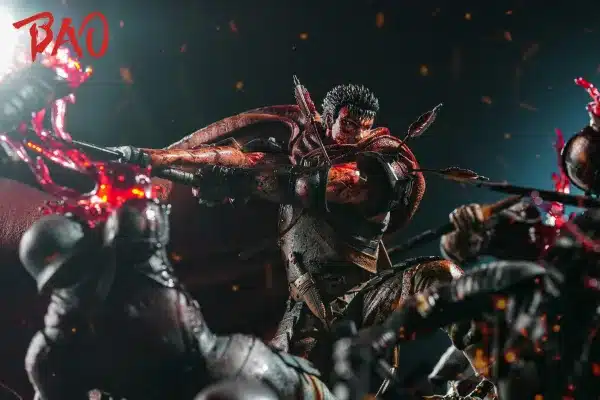 Berserk Bao Studio x Eagle Dark Studio Guts Hundred Man Slayer Resin Statue 7 scaled