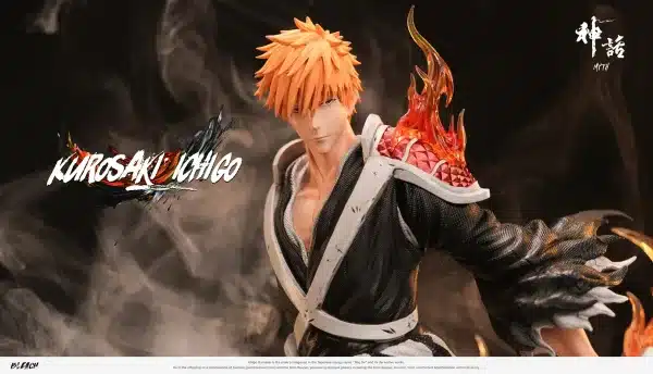 Bleach Myth Studio Double Blades Ichigo Kurosaki Resin Statue 3 scaled