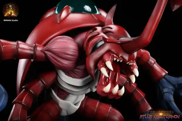 Digimon MIMAN Studio Atlur Kabuterimon Resin Statue 4