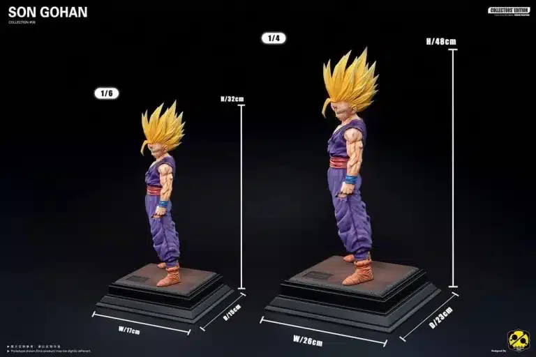 Dragon Ball 2％ Studio SS2 Son Gohan Resin Statue 5