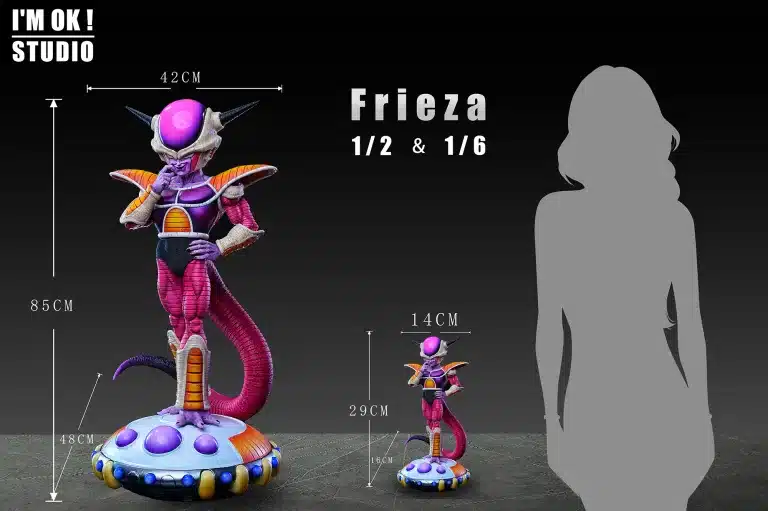 Dragon Ball Amok Studio First Form Frieza Resin Statue 3