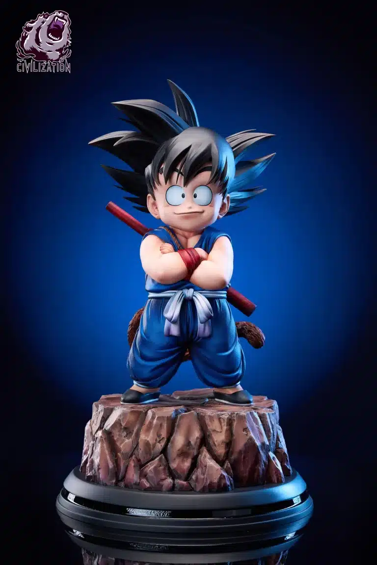 Dragon Ball Civilization Studio Childhood Son Goku Resin Statue 1