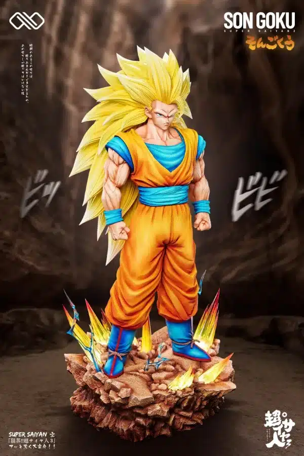 Dragon Ball Infinite Studio Goku SS3 Resin Statue 1