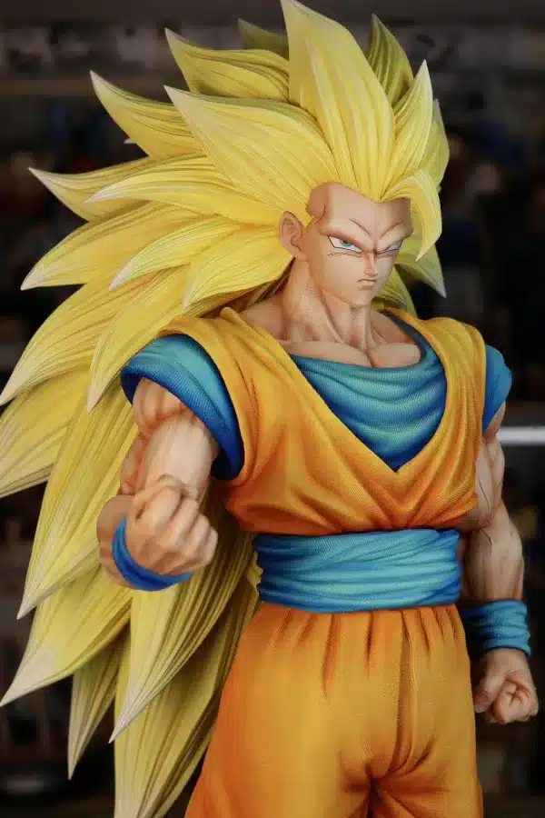 Dragon Ball Infinite Studio Goku SS3 Resin Statue 8