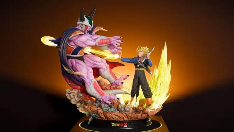 Dragon Ball KD Collectibles Trunks Vs King Cold Resin Statue 1