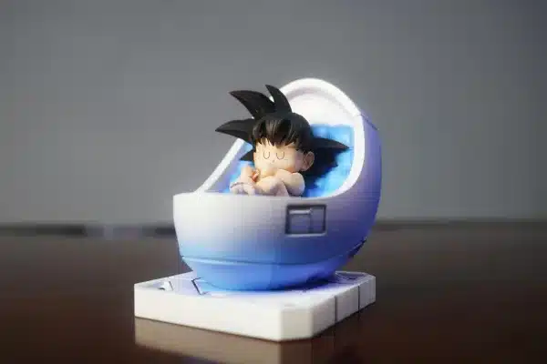 Dragon Ball League Studio Cot Baby Goku Resin Statue 1 scaled