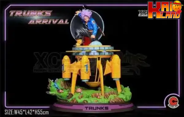 Dragon Ball MRC X XCEED Studio The Arrival Trunks Resin Statue 4