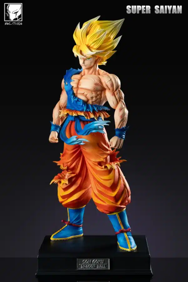 Dragon Ball Noc Studio SSJ Goku Resin Statue 1