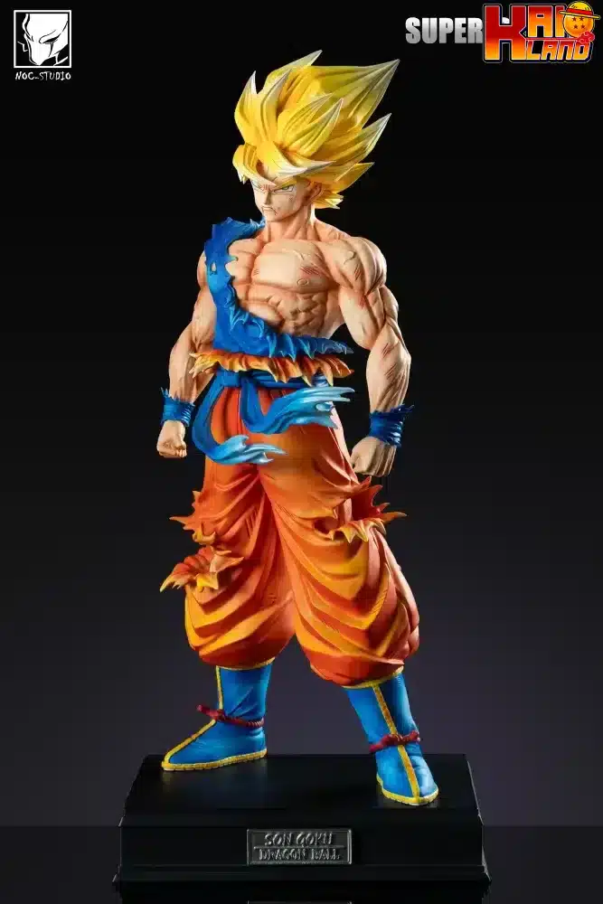 Dragon Ball Noc Studio SSJ Goku Resin Statue 1