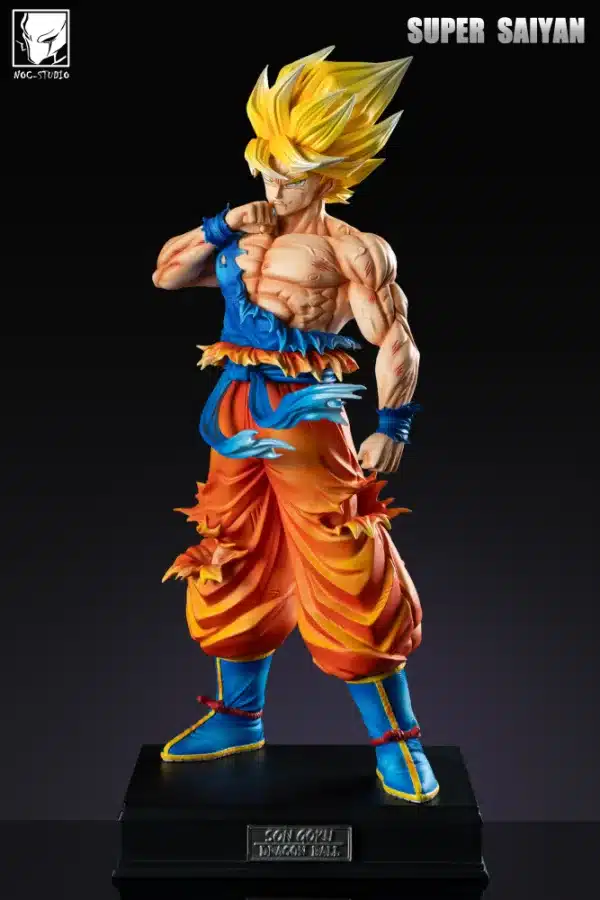 Dragon Ball Noc Studio SSJ Goku Resin Statue 2