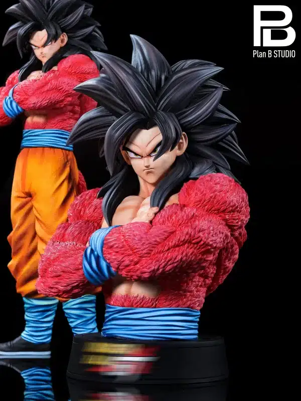 Dragon Ball PlanB Studio SS4 Goku Resin Statue 1 scaled