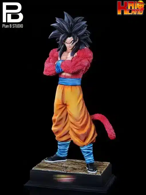 Dragon Ball PlanB Studio SS4 Goku Resin Statue 2 jpg