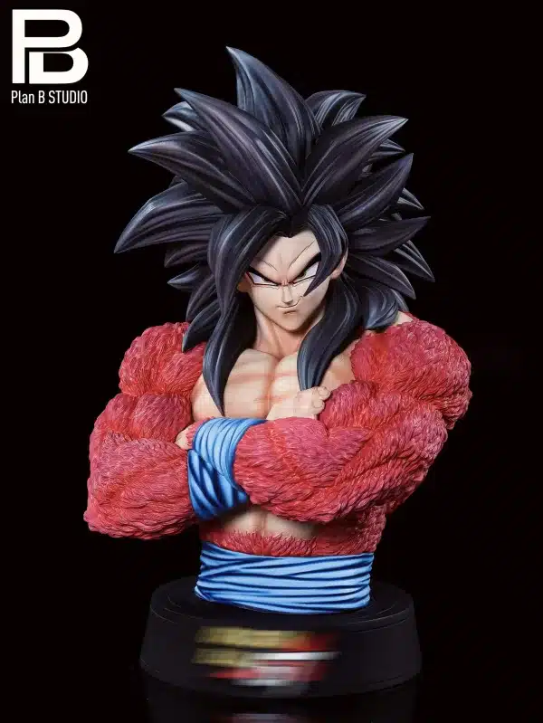 Dragon Ball PlanB Studio SS4 Goku Resin Statue 4 scaled