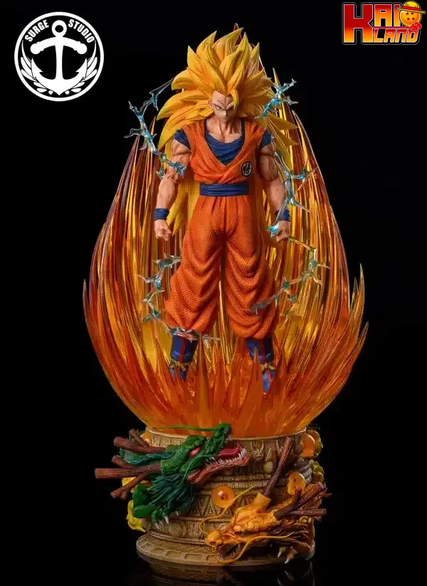 Dragon Ball Surge Studio SS3 Son Goku Resin Statue 1