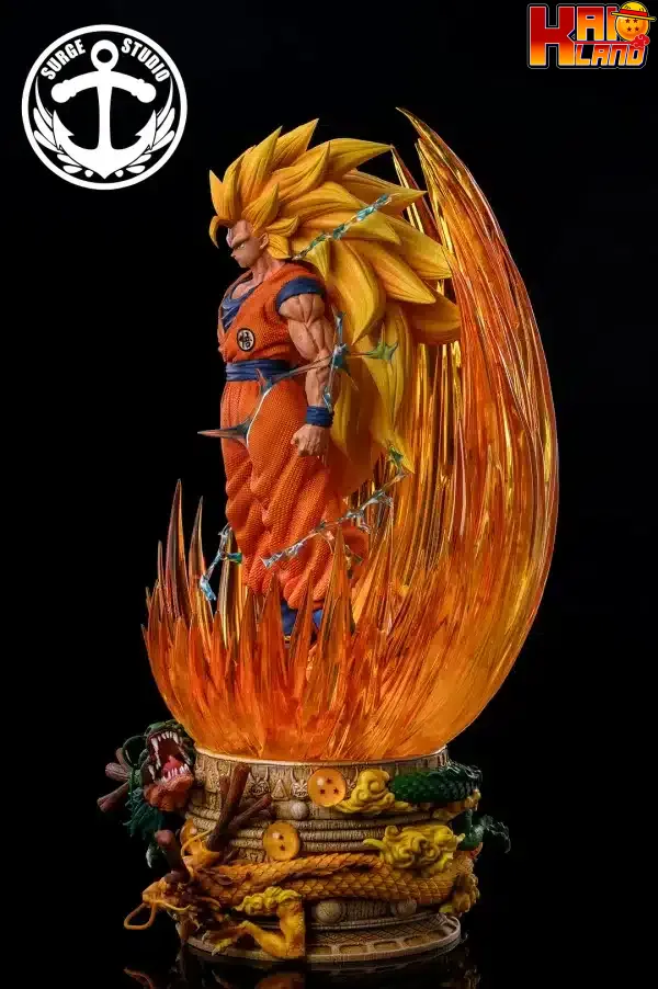 Dragon Ball Surge Studio SS3 Son Goku Resin Statue 2