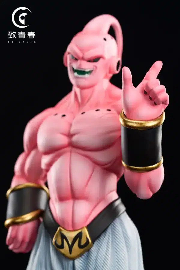 Dragon Ball To Youth Studio Majin Buu Resin Statue 2 scaled