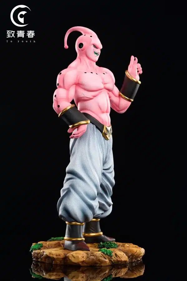 Dragon Ball To Youth Studio Majin Buu Resin Statue 4 scaled