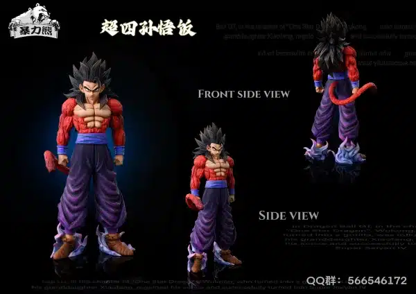 Dragon Ball Violent Bear Studio SS4 Son Gohan Resin Statue 4 scaled