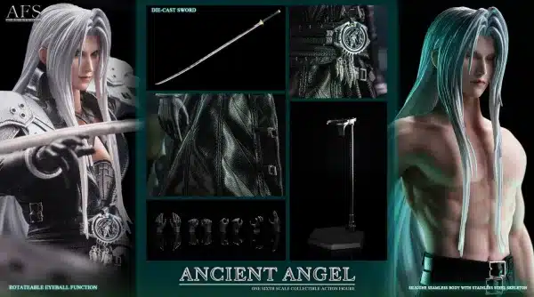 Final Fantasy A FX Studio Ancient Angel Sephiroth Resin Statue 11