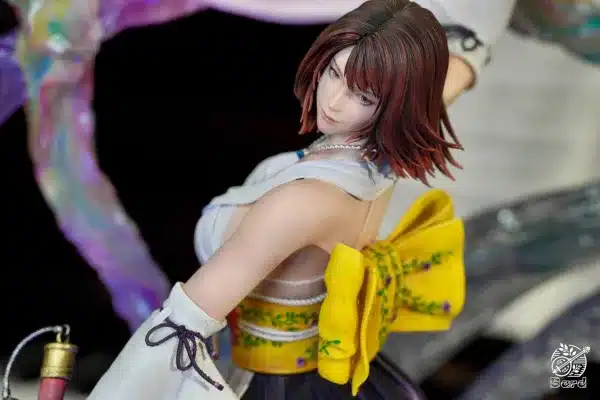 Final Fantasy Bard Studio Dancing Yuna Resin Statue 5