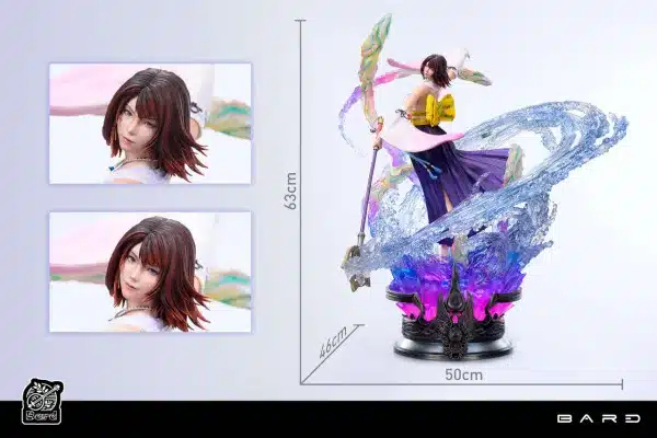 Final Fantasy Bard Studio Dancing Yuna Resin Statue 8