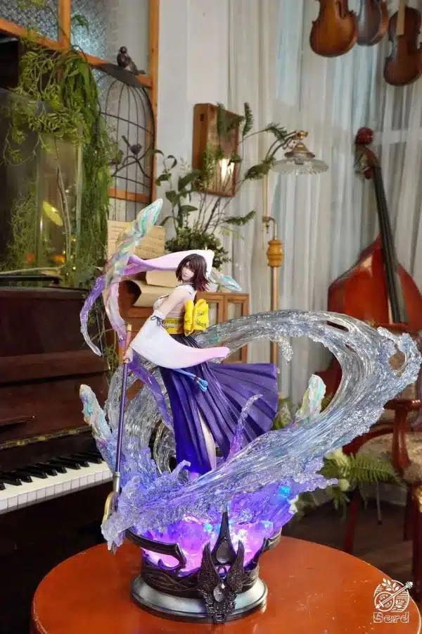 Final Fantasy Bard Studio Dancing Yuna Resin Statue 9