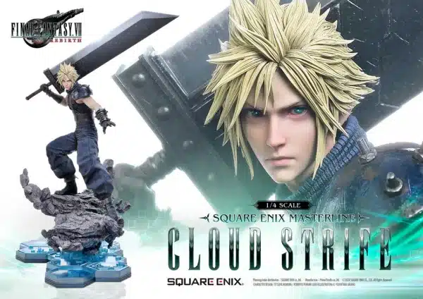 Final Fantasy Prime 1 Studio Cloud x Sephiroth Licensed Resin Statue 99