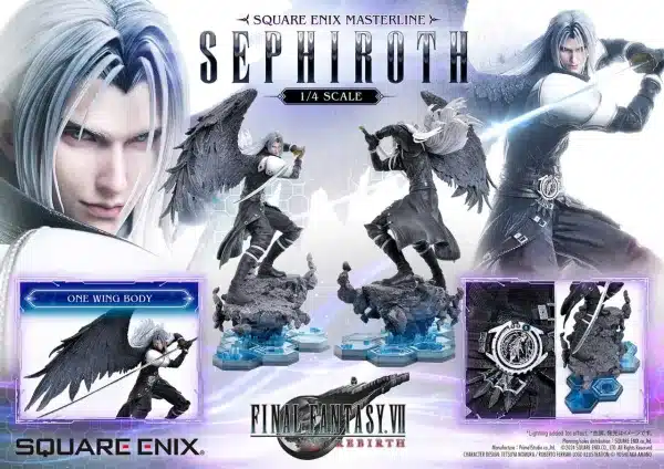 Final Fantasy Prime 1 Studio Cloud x Sephiroth Licensed Resin Statue 999999999