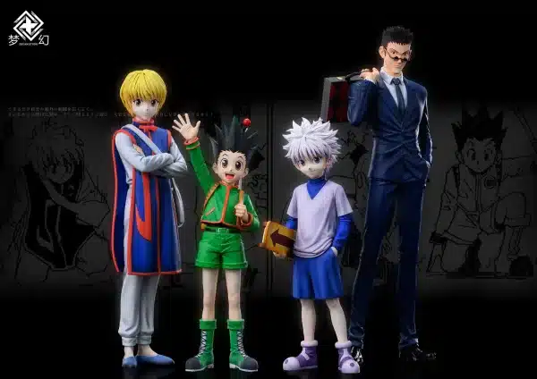 Hunter x Hunter Dream Studio Gon x Killua x Leorio x Kurapika Resin Statue 1