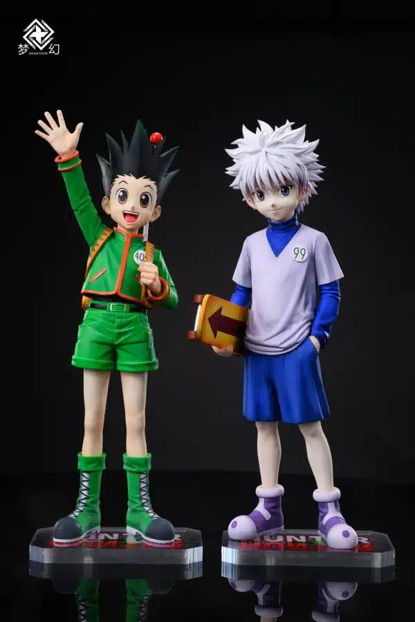 Hunter x Hunter Dream Studio Gon x Killua x Leorio x Kurapika Resin Statue 2