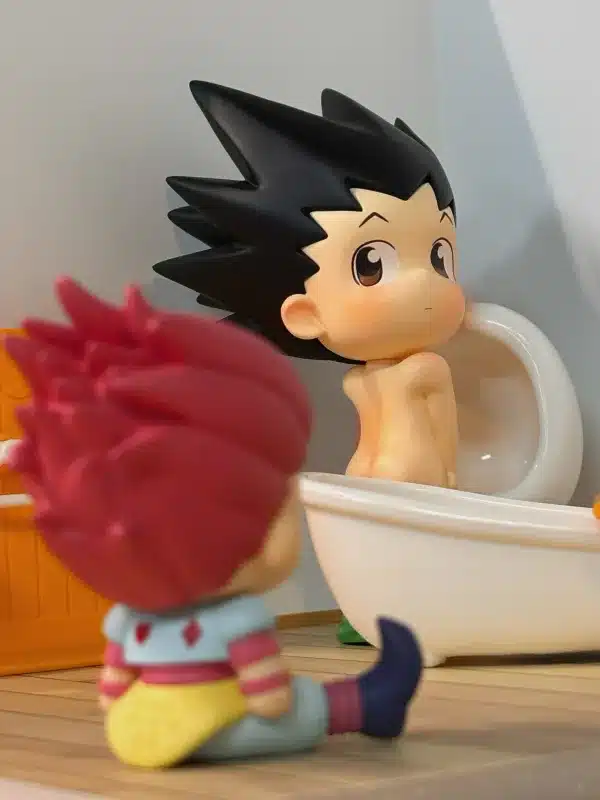 Hunter x Hunter Mini Studio Toilet Gon Freecss Resin Statue 2