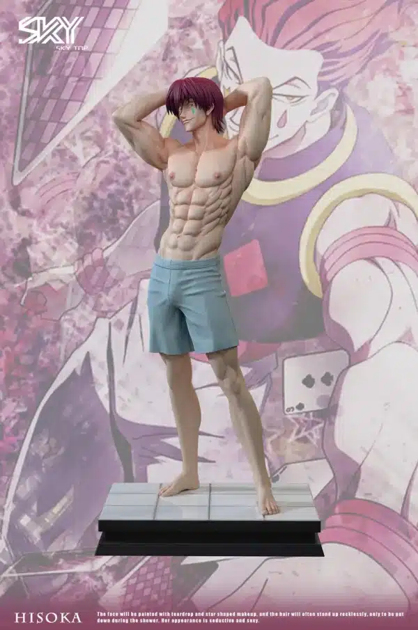 Hunter x Hunter Sky Top Studio Hisoka Morow Resin Statue 1 jpg