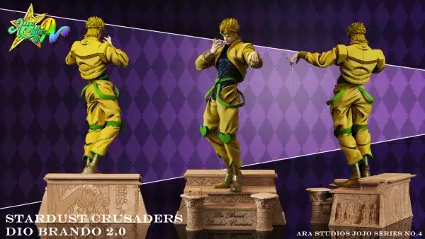 Jojos Bizarre Adventure ARA Studio Dio Resin Statue 2 jpg