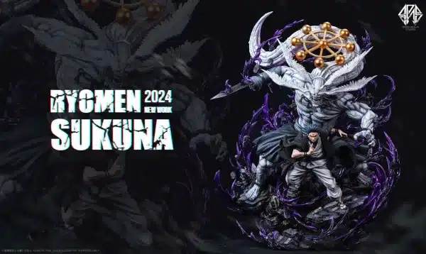 Jujutsu Kaisen Space Realm Studio Fushiguro Megumi x Ryomen Sukuna Resin Statue 1 jpg