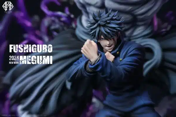 Jujutsu Kaisen Space Realm Studio Fushiguro Megumi x Ryomen Sukuna Resin Statue 4 jpg