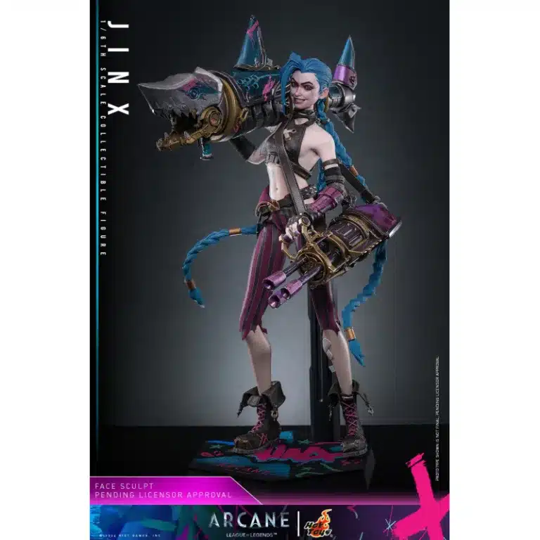 League of Legends Hot Toys Jynx Arcane 1