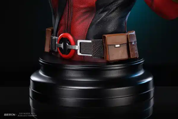 Marvel Pin Jiang Iron Studio Deadpool Bust Resin Statue 4