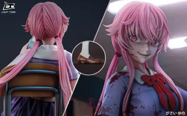 Mirai Nikki Light Team Studio Gasai Yuno Resin Statue 3