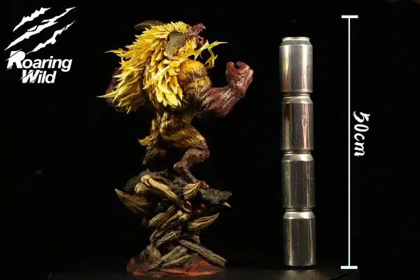 Monster Hunter Roaring Wild Studio Furious Rajang Resin Statue 2