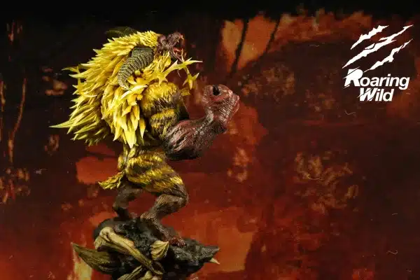 Monster Hunter Roaring Wild Studio Furious Rajang Resin Statue 4