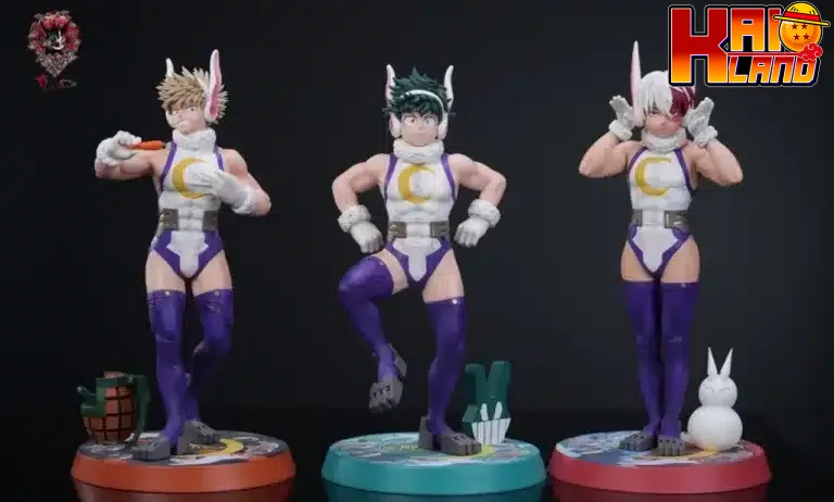 My Hero Academia Weare A Design Studio Midoriya Izuku x Bakugou Katsuki x Todoroki Shoto Resin Statue 1