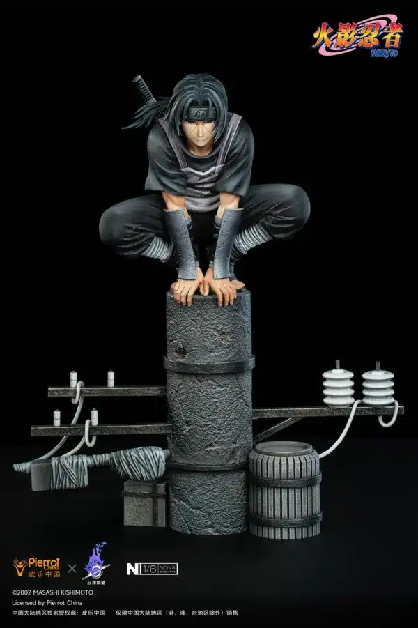 Naruto Pickstar Studio Anbu Uchiha Itachi Licensed Resin Statue 4 1