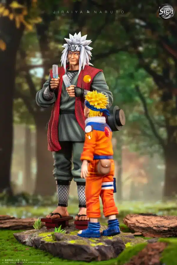 Naruto Sign Studio Naruto x Jiraiya Resin Statue 1 scaled